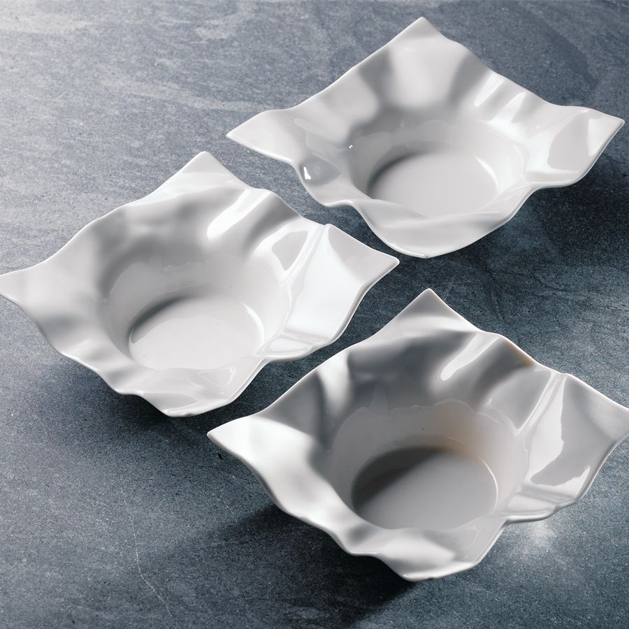 Dynasty Small Square Dish, 6-3/4"