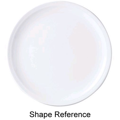 Steelite Performance Simplicity Fern Carnival 12-1/2" Pizza Plate
