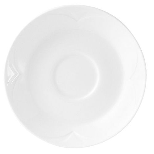 Steelite Distinction Bianco White Single Well 6" Saucer