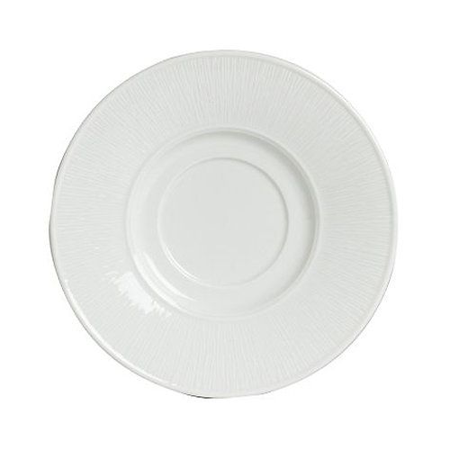 Steelite Rene Ozorio Infini White 7" Bouillon Saucer