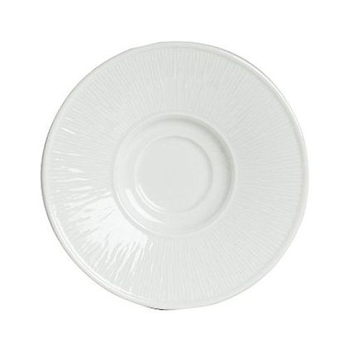 Steelite Rene Ozorio Infini White 5-1/4" Saucer