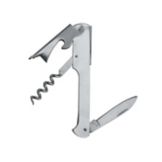 Spill-Stop Waiter's Chrome Plated Corkscrew