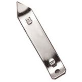 World Tableware Nickel Plated S/S 4" Can / Bottle Opener