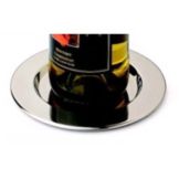 Franmara&reg; Pratique S/S Wine Bottle 4-Piece Coasters Set