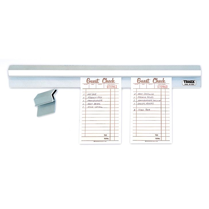 Traex&reg; 24" x 2" Aluminum Check Holder