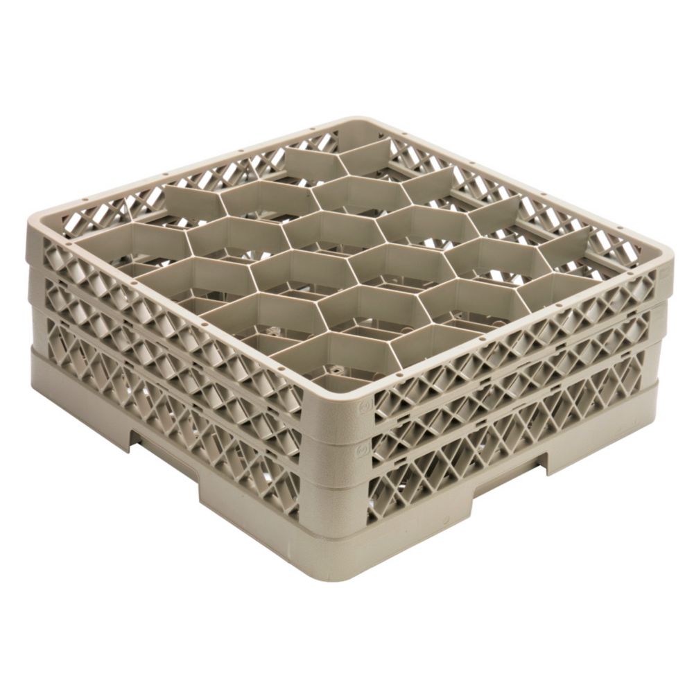 Traex&reg; 20 Compartment Beige 2 Extender Glass Rack