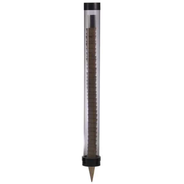 Dispense-Rite Small Smoked Gray Cone Dispenser