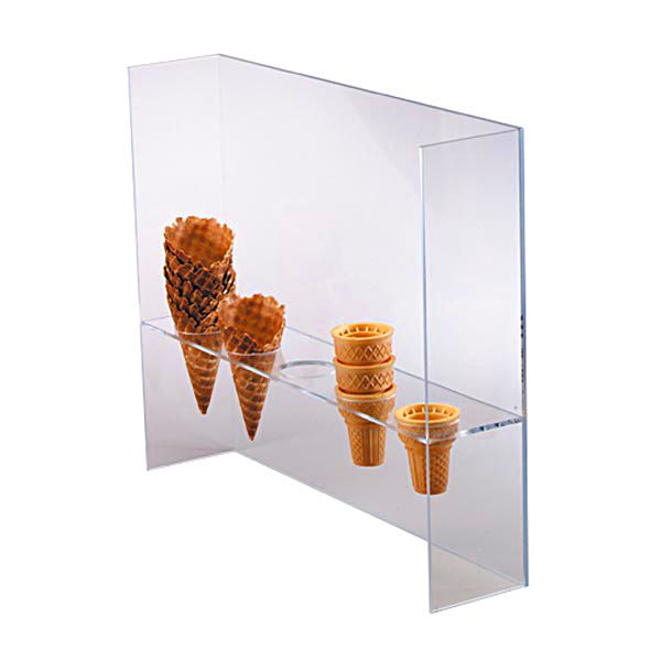Dispense-Rite 5-Section Cone Stand with Shield