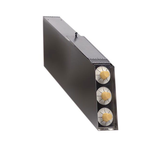 Dispense-Rite Stainless Steel Side Mount Cone Dispenser
