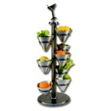 Swivel Base Metal 10" x 25" Classic Tower Display