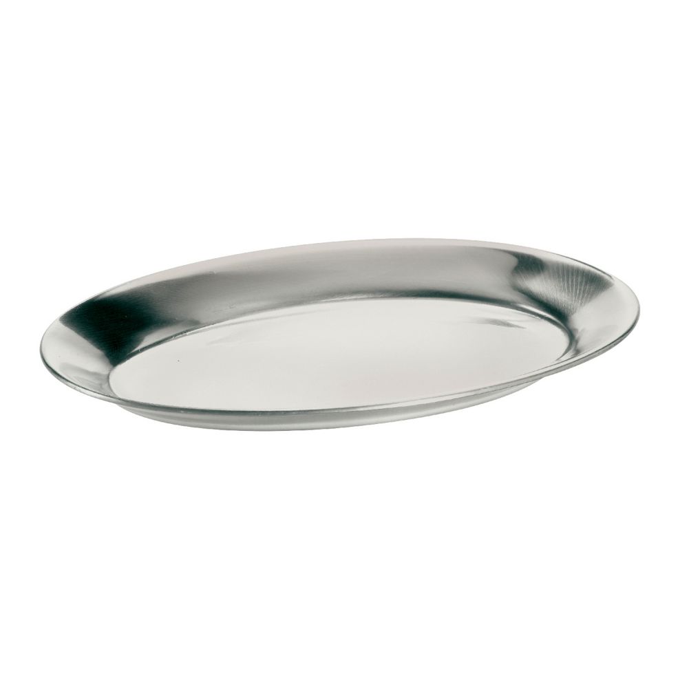 Browne Foodservice Aluminum 8" x 11&frac12;" Steak Platter