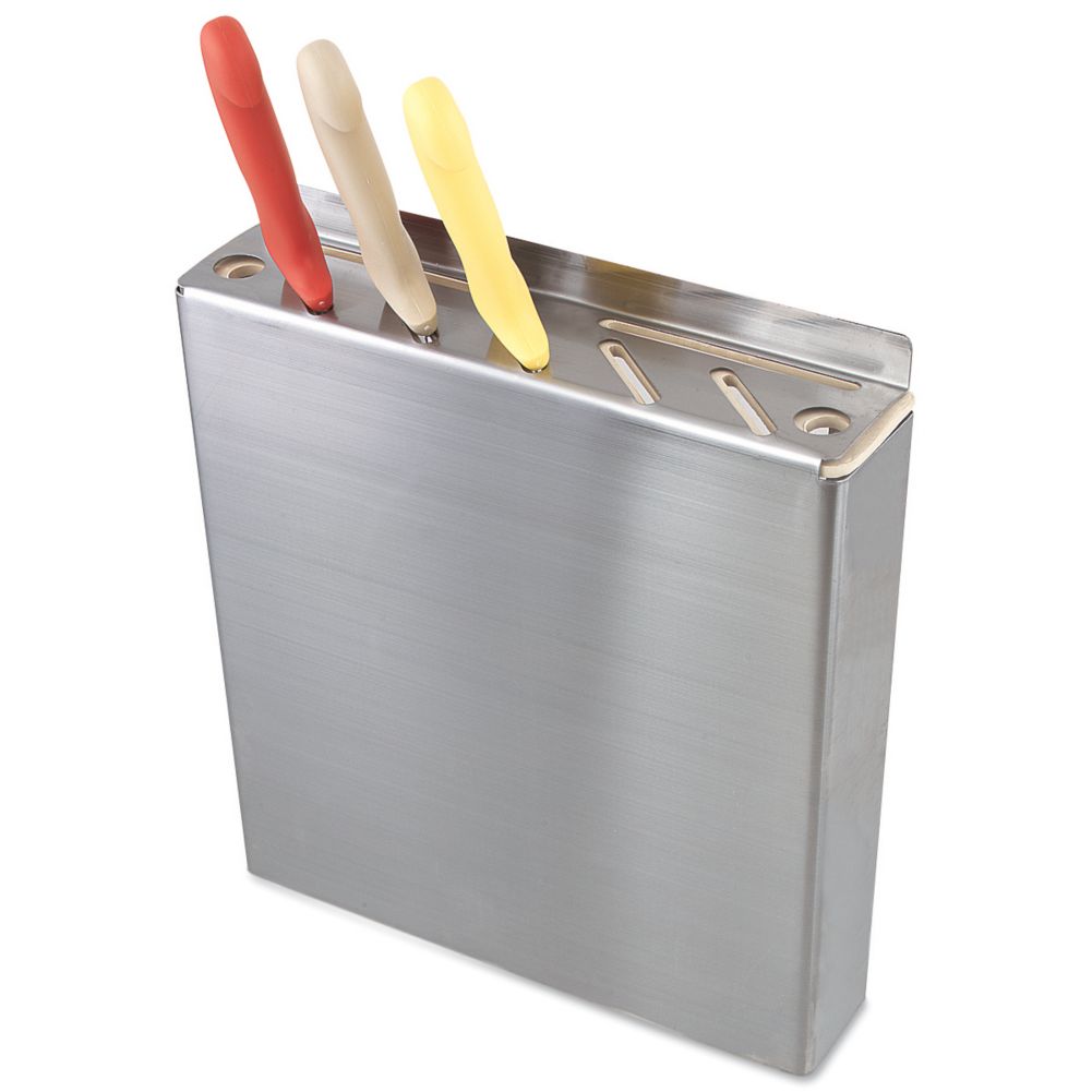 Browne S/S 12" x 12-3/8" x 2-1/2" Knife Rack