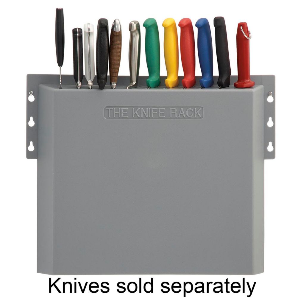 Mundial Gray ABS Plastic Knife Rack