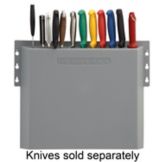 Mundial Gray ABS Plastic Knife Rack