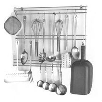 Wall Hung Utensils Rack, S/S