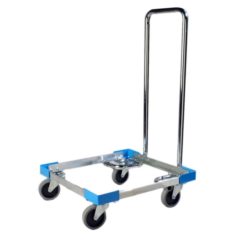 Carlisle&reg; OptiClean&trade; Open Aluminum Dolly with Handle