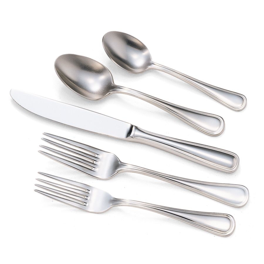 Walco Pacific Rim&trade; 5-Piece Stainless Steel Euro Place Setting
