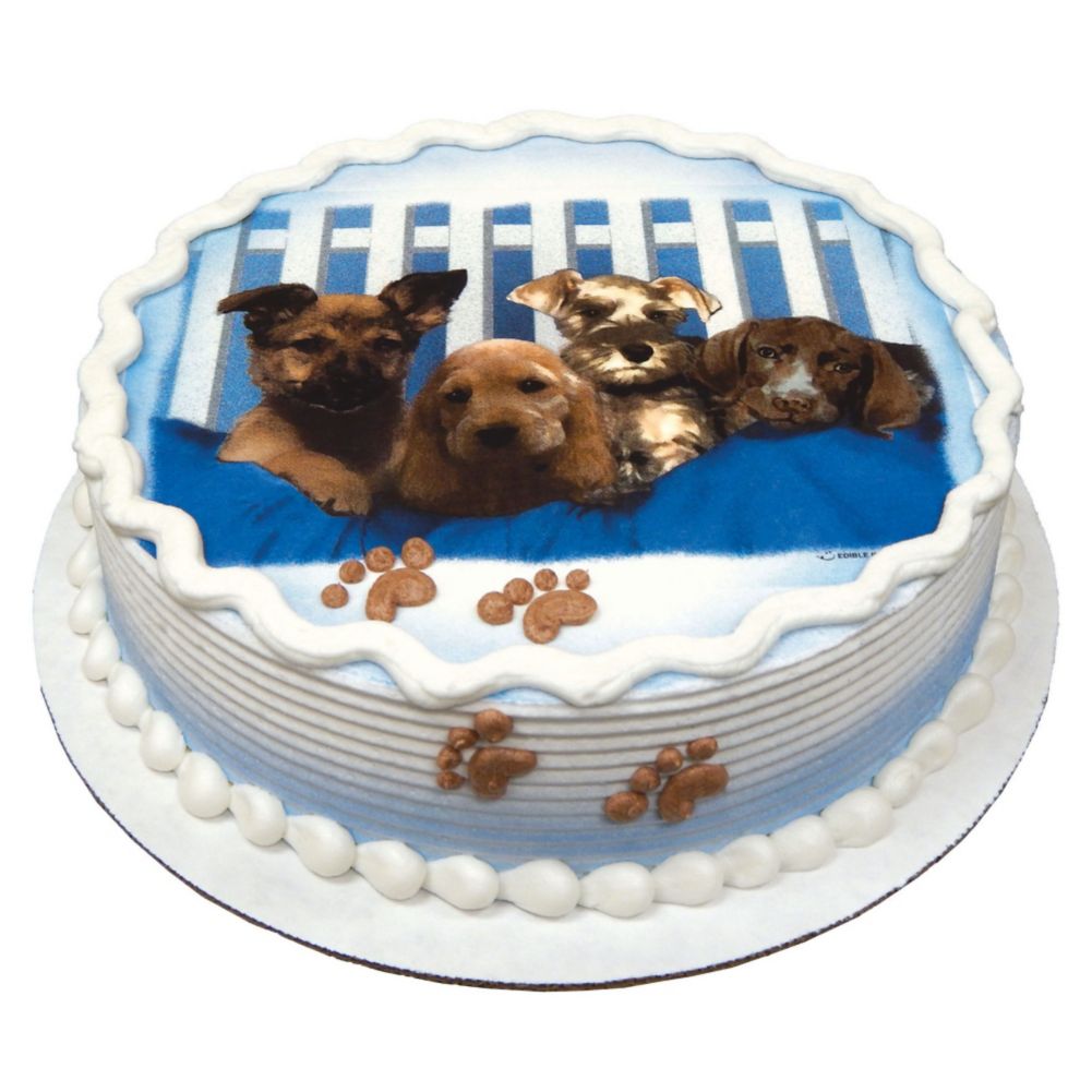Lucks&trade; Edible Image&reg; Puppies