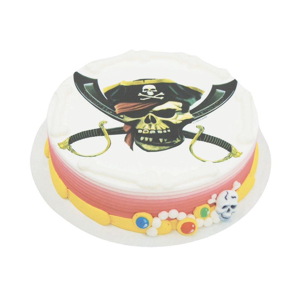 Lucks&trade; Edible Image&reg; Pirate Skull
