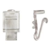 Letter A Table Clip w/ Velcro Tab, 100/Bag