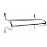 Central Specialties 48" Coat Rack w/ Shelf & 12 Perma Hangers
