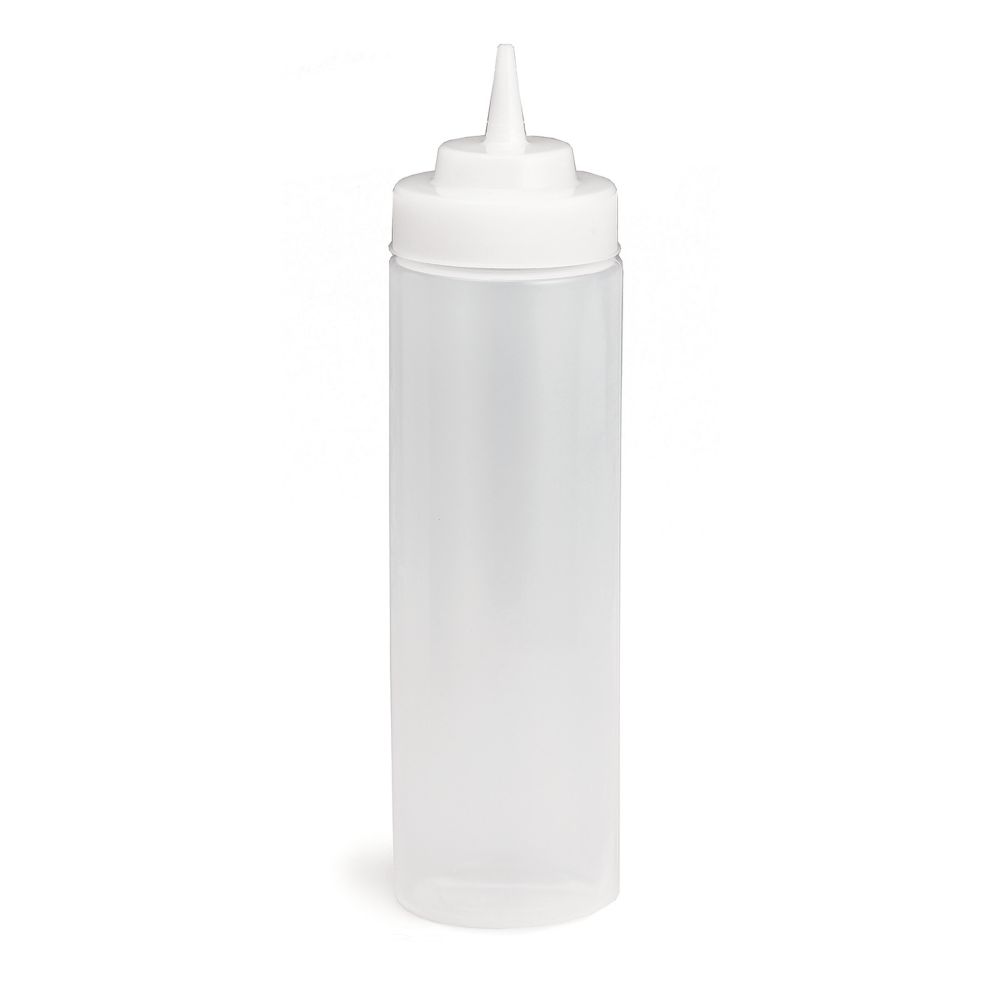 Tablecraft WideMouth&trade; Natural Tip 24 oz Squeeze Dispenser