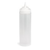 Tablecraft WideMouth&trade; Natural Tip 24 oz Squeeze Dispenser