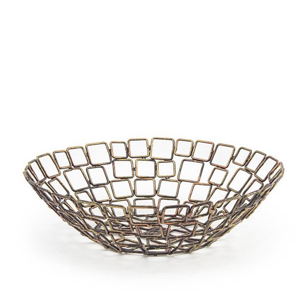 Front Of The House&reg; 10" Copper Linked Basket