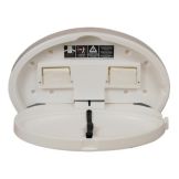 Diaper Depot Light Gray Oval Diaper Changing Station