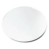 Carlisle&reg; MirAcryl&trade; 24" Mirrored Round Tray
