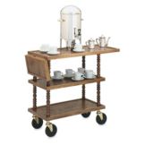 L'Elegance Wooden Captain's Cart
