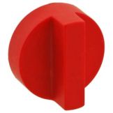 Red Plastic Vulcan Hart Gas Valve Knob
