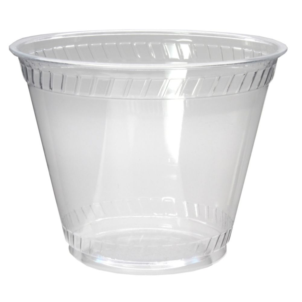 9 oz Squat Clear PET Tumbler, KC90F