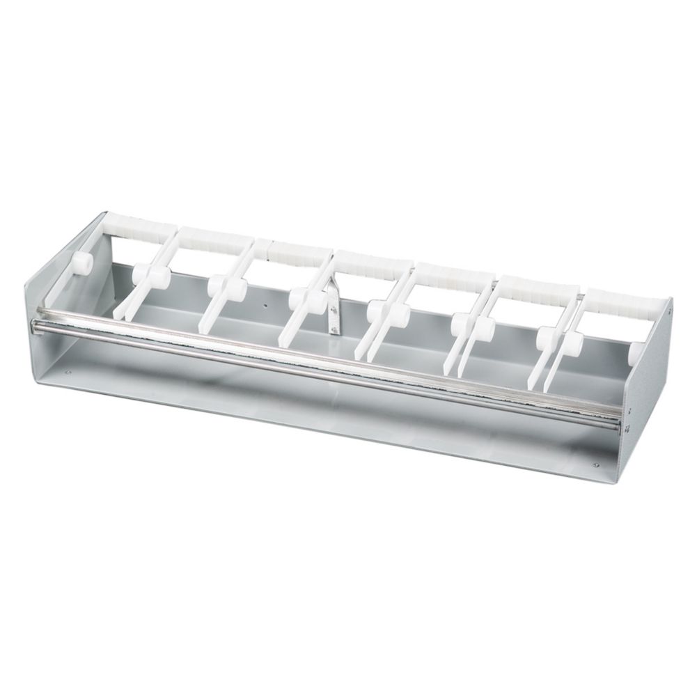 DayMark White Plastic 3" 7-Slot Label Dispenser