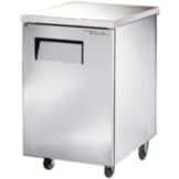 True&reg; S/S Solid Swing Door Back Bar Cooler for 1 Half Barrel