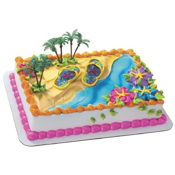DecoPac Flip Flop Magnets Deco-Set