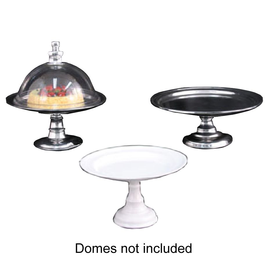 Dover Normandy Hotelware Polished Aluminum Footed Bristols / Set of 3