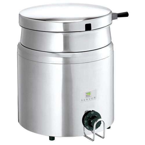 Server S/S 11 Qt. Heated Food Server w/ Hinged Lid