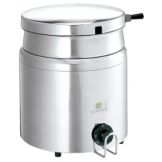 Server S/S 11 Qt. Heated Food Server w/ Hinged Lid