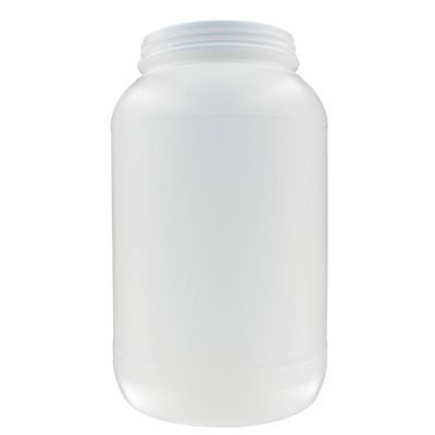 Wide Mouth 1 gal Plastic Jar w/o Lid