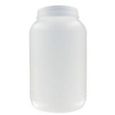 Wide Mouth 1 gal Plastic Jar w/o Lid