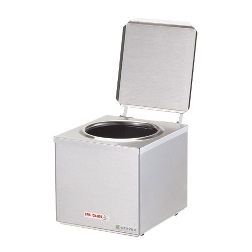 Server Single Cone Dip Server w/ Hinged Lid, DL-1 92000