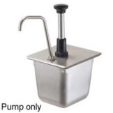 Server S/S Pump for a 1/6 Size Steam Table Pans, CP-1/6 83400