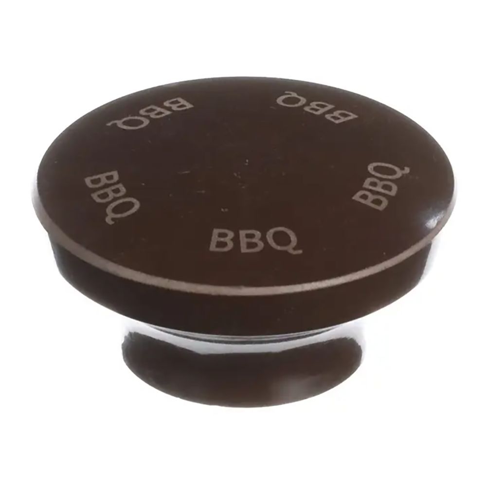 Server Walnut Imprinted "BBQ" Pump Knob