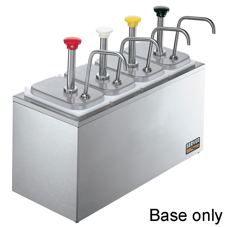 Server S/S Insulated 4-Jar Serving Bar Base Only, 83600