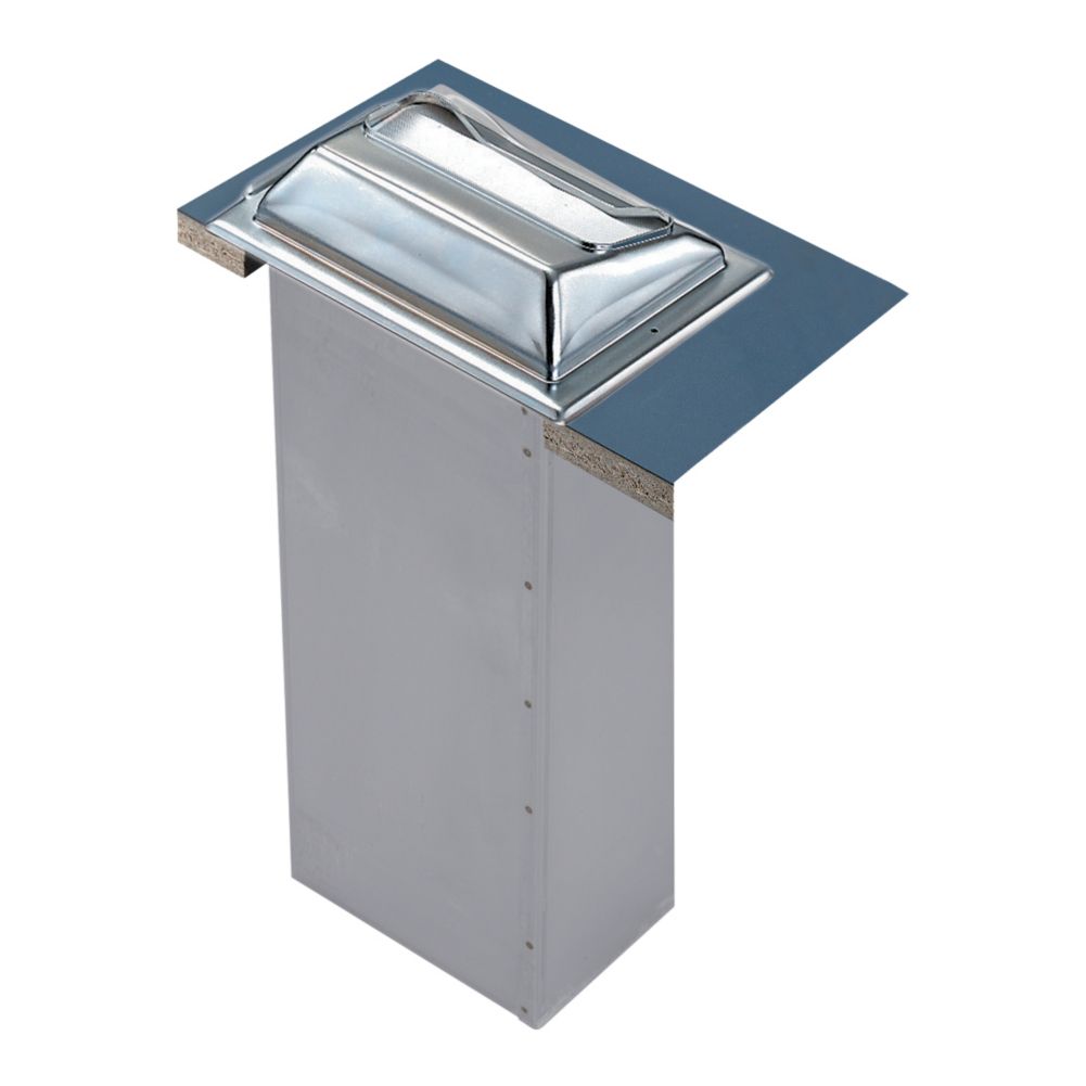 San Jamar&reg; Satin Stainless In-Counter Fullfold Napkin Dispenser