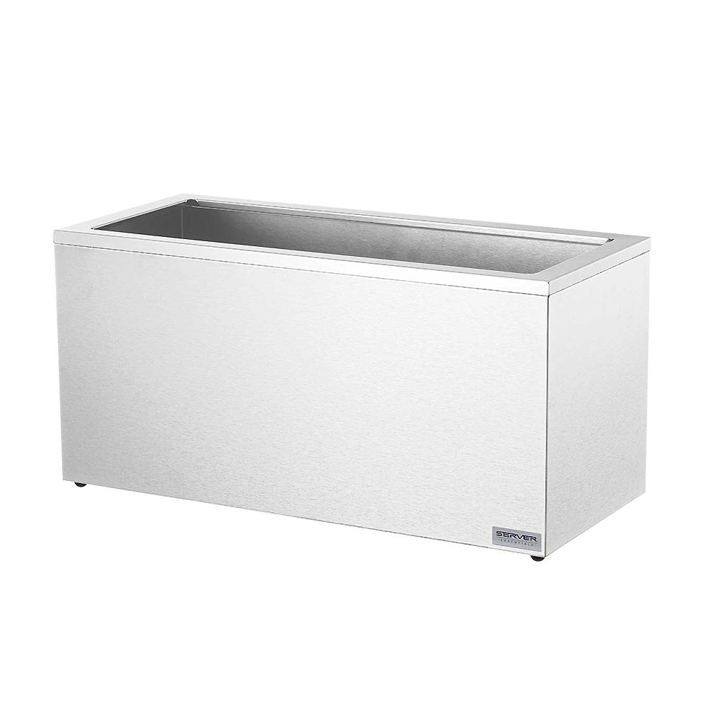 Server-Products 4-Jar Stainless Steel Non-Insulated Rail Base, 82550