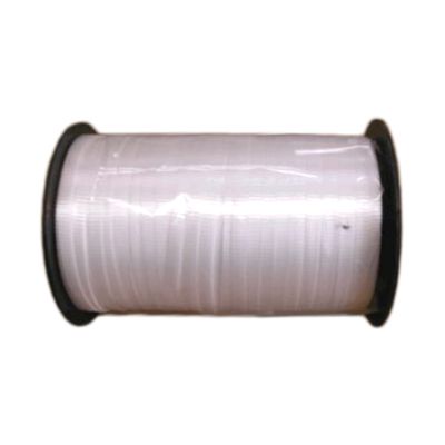 JNJ 3/16" x 500 yd Roll of White Curling Ribbon