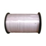 JNJ 3/16" x 500 yd Roll of White Curling Ribbon