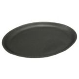 New-Style Oval Cast Iron Serving Griddle w/o Handles, 10 x 7